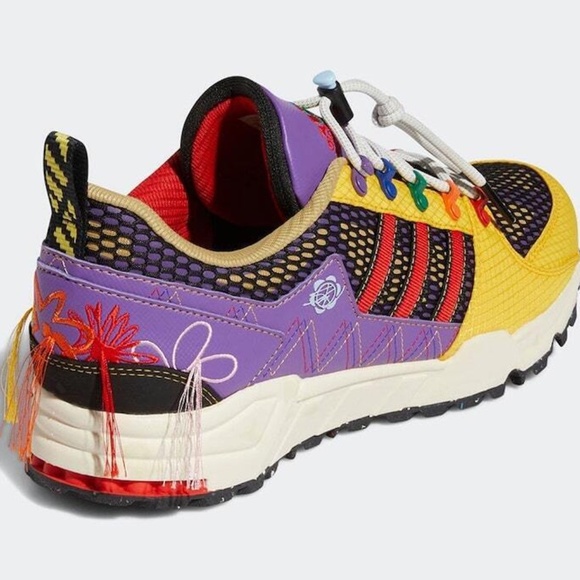 Adidas EQT Support 93 Sean Wotherspoon Low Mens Shoes Yellow GX3893 NEW Multi Sz - Picture 4 of 7